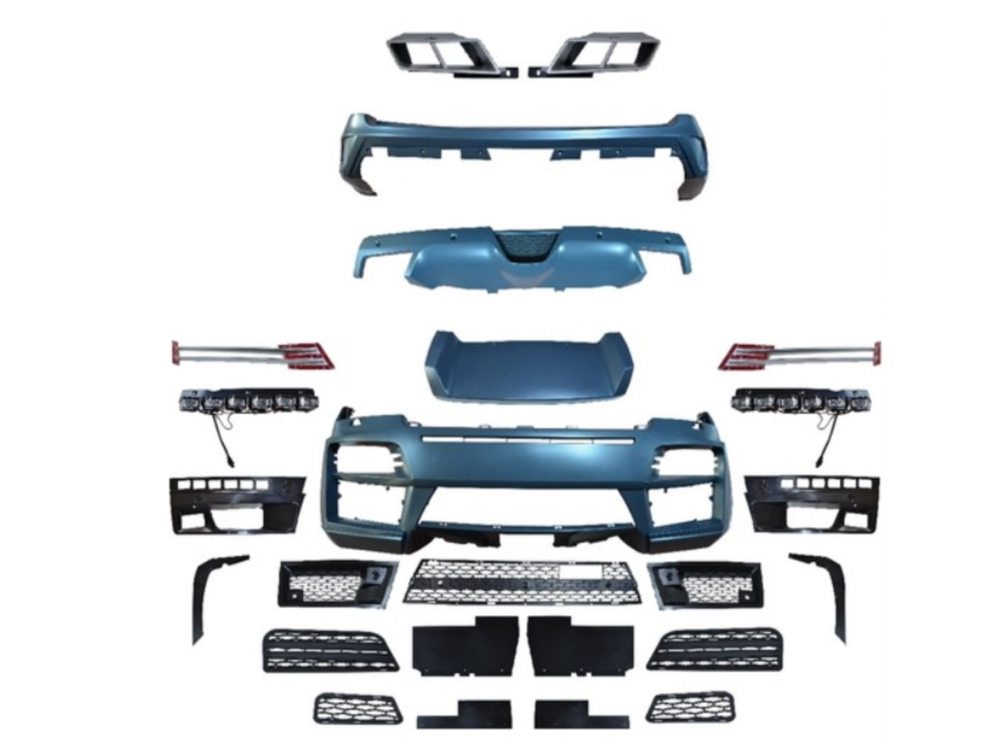 Range Rover Vogue L405 2013-2017 İçin Uyumlu STR Body Kit