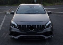 W176 2012 2015 A Serisi İçin Uyumlu GTR Panjur - Siyah