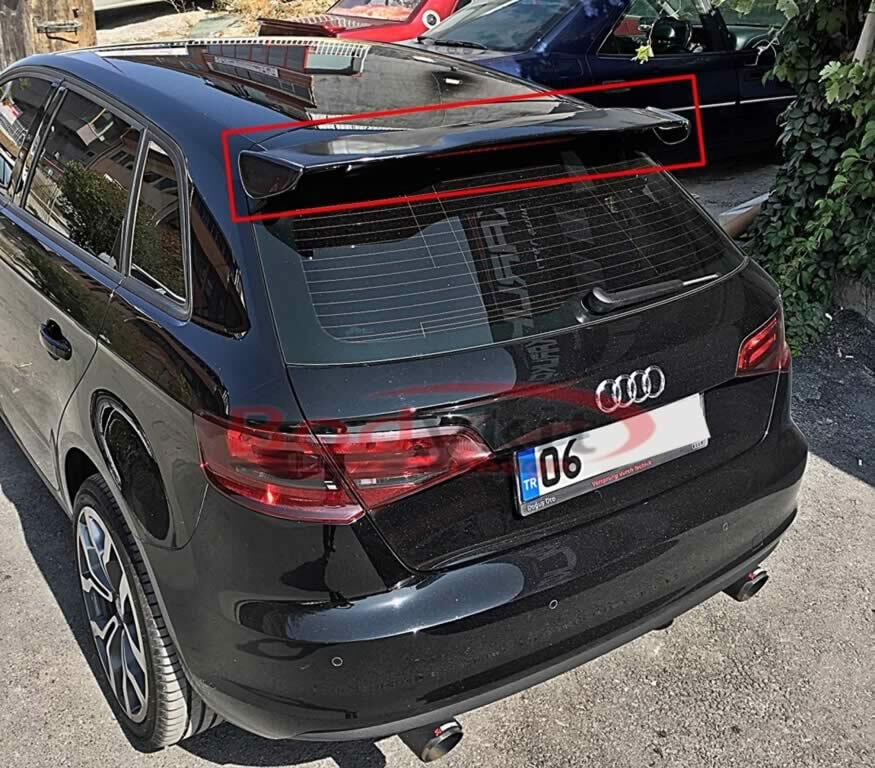 Audi A3 Uyumlu Yedek Parça Spoiler 15-18