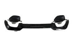 Bmw G20 2019+ Uyumlu Yedek Parça Difüzör ve Siyah Egzoz Seti M-Sport