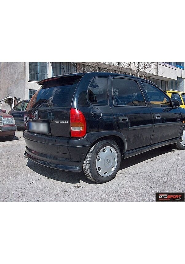 Opel Corsa B Uyumlu Yedek Parça Arka Tampon Eki