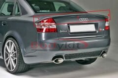 Audi A4 Uyumlu Yedek Parça 3 Parça Spoiler