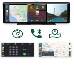 CarPlay & Android Auto Destekli Çift Kameralı Araç İçi Monitör