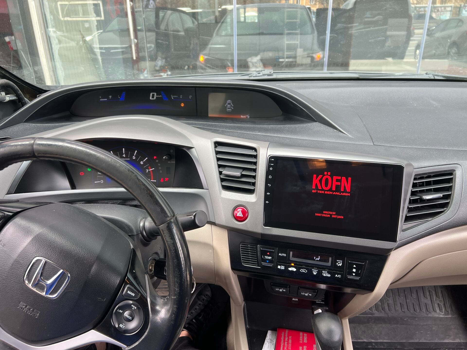 Honda Civic FD7 Multimedya Carplay+And.Auto 4+64gb