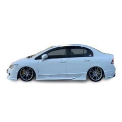 Honda Civic Fd6 Uyumlu Yedek Parça 2006-2012 Custom Yan Marşpiyel (Plastik)
