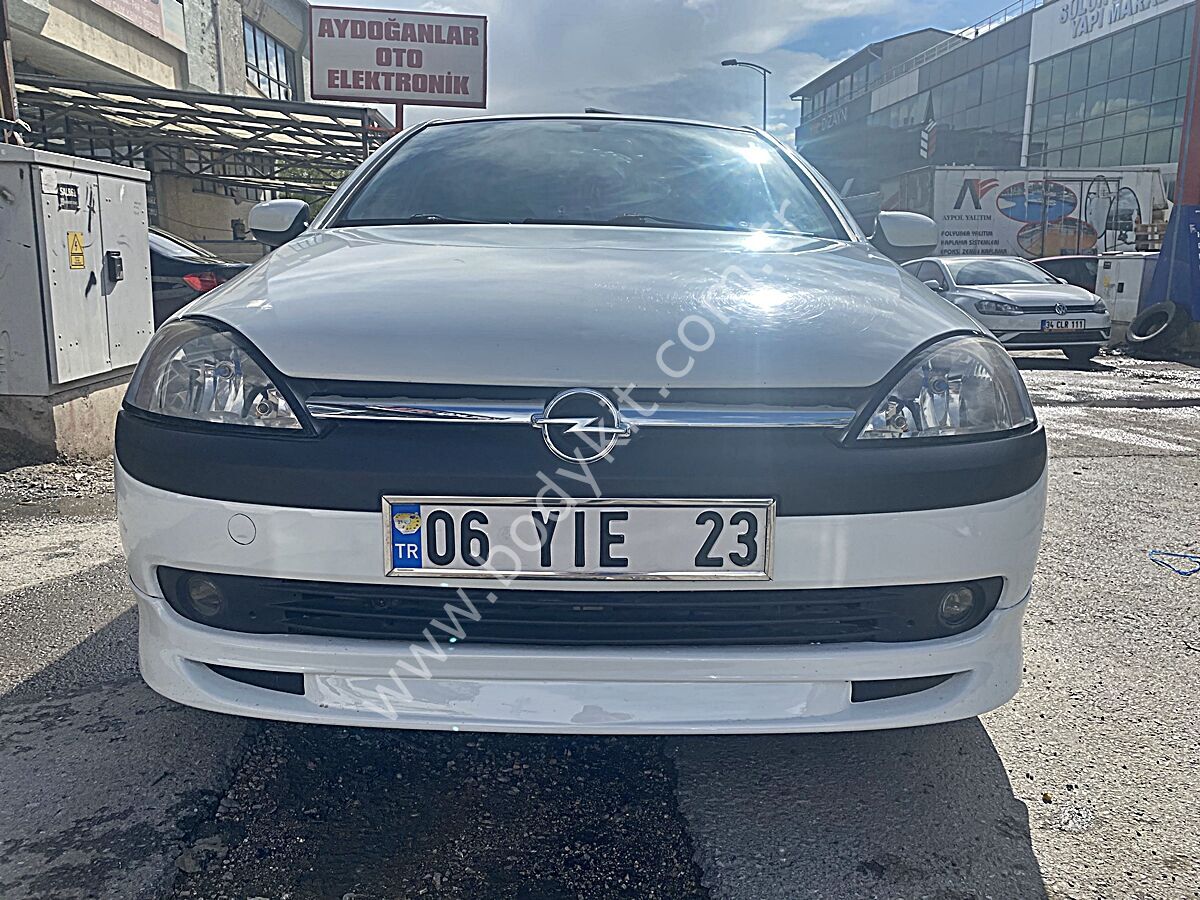 Opel Corsa C Uyumlu Yedek Parça İrmscher Ön Tampon Eki