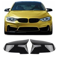 Bmw 3 Serisi F30 - F30 LCI 2012-2018 Uyumlu Yedek Parça Yarasa Ayna Kapağı Tırnaklı