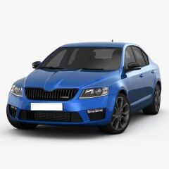 Skoda Octavia 2013-2017 İçin Rs Ön Tampon Panjur Seti (Sis Farları Dahil)