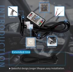 Bi Xenon Şeytan Gözü Ledi Cep Telefonu App Kontrollü