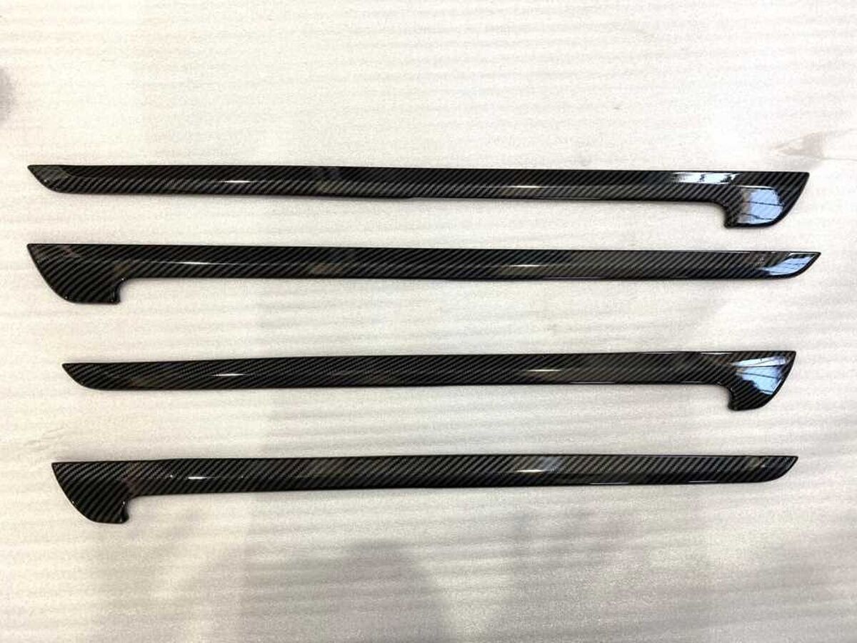 Honda CR-V 2017+ Uyumlu Yedek Parça Karbon Kapı Döşeme ÇItası