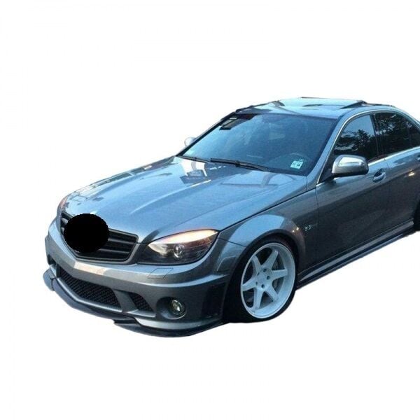 Mercedes W204 Uyumlu Yedek Parça Makyajsız Ön Ek Boyasız Fiber