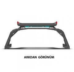 Toyota Hilux Uyumlu Yedek Parça Sepetli AQM4WD Roll Bar
