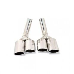 Mercedes G65 Uyumlu Yedek Parça Çift Çıkış Krom Egzoz Ucu