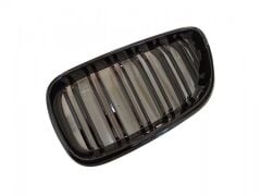 Bmw F22 2014-2017 Uyumlu Yedek Parça M2 Çift Çizgi Böbrek Panjur Piano Black