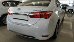 Toyota Corolla 2013-2016 Uyumlu Yedek Parça Arka Tampon Alt Kaplama Nikelaj