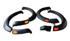 2022+ 2024 Ranger Wiltrak T9 Uyumlu Çamurluk Dodıklerı 6 Parça Ledli Mat Siyah