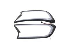 Ford Ranger 2015-2021  Uyumlu Yedek Parça  Gündüz Ledli Ön Far Çerçevesi