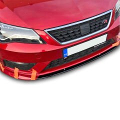 Seat Leon 2017+ Uyumlu Yedek Parça Ön Tampon Eki Boyasız Fiber