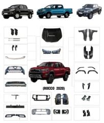 Hilux Vigo (2004-2015) 2021 Rocco Body Kit - Full Set