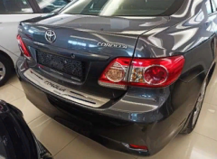 Toyota Corolla 2013-2016 Uyumlu Yedek Parça Arka Tampon Üst Kaplama İnce Model