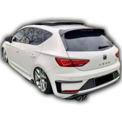 Seat Leon Uyumlu Yedek Parça Arka Tampon Kaşı Boyasız Fiber