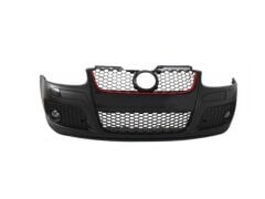 Golf 5 Mk5 2003-2009 İçin Uyumlu GTI Ön Tampon Ve Panjur (Sis Farları Dahil Değildir)