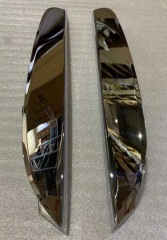 Toyota Corolla 2013-2016 Uyumlu Yedek Parça Ön Sis Çıta Kaplama Nikelaj 2 Parça