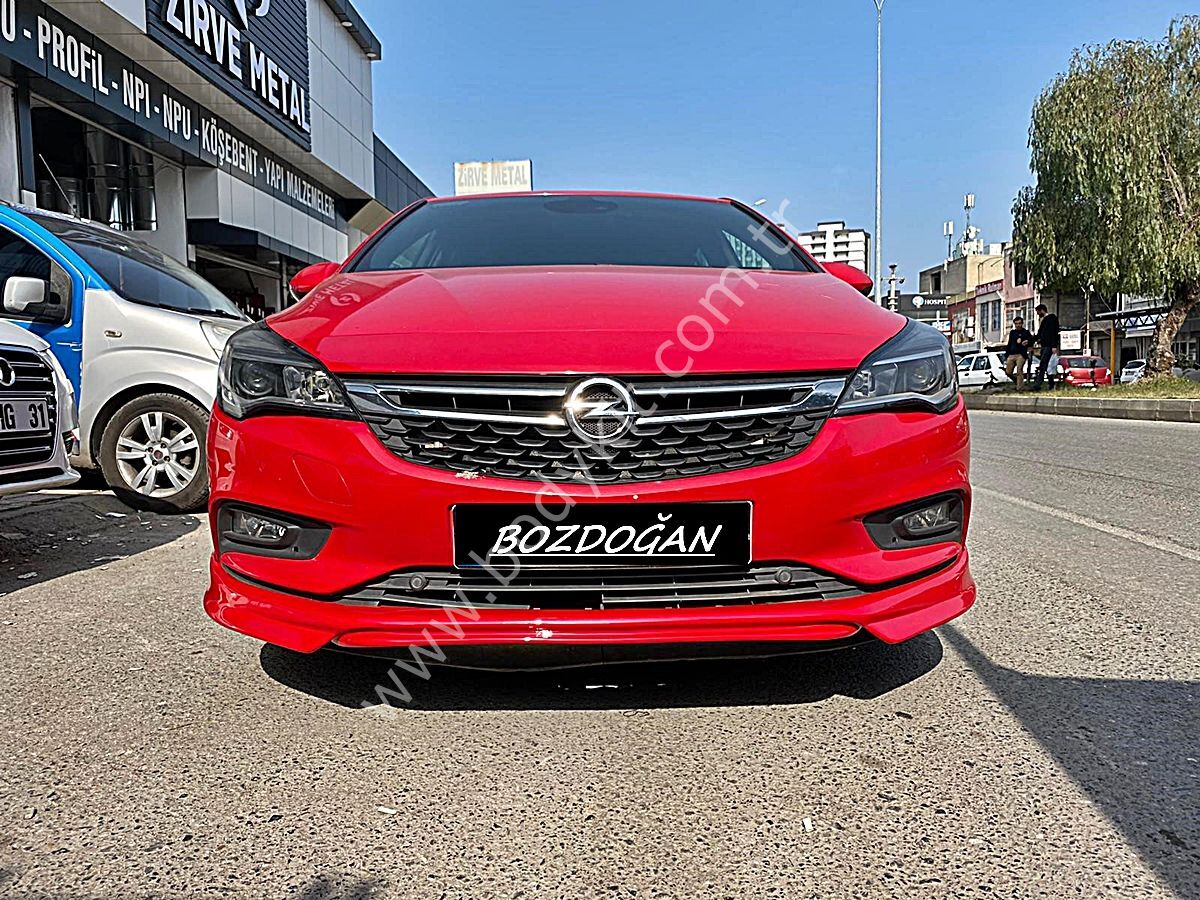 Opel Astra K Uyumlu Yedek Parça Ön Tampon Eki