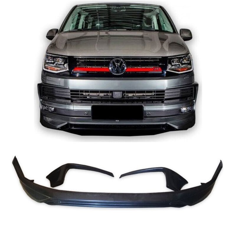 Volkswagen Transporter 2016+ Uyumlu Yedek Parça T6 3 Parça Ön Ek Boyasız Fiber