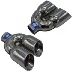 Universal Krom Egzoz Ucu Açılı Çıkış 90×140 600-004