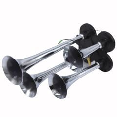 4 Borulu Yankılı Korna Havalı Elektrikli Korna