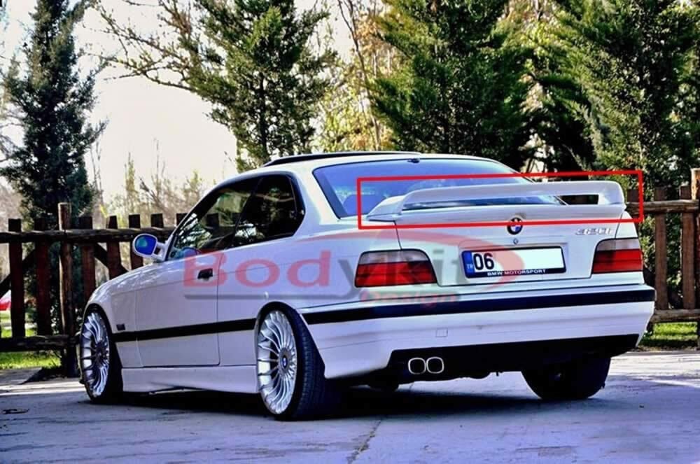 Bmw E36 Uyumlu Yedek Parça M3 Çift Kat Spoiler -Plastik