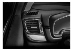 Honda CR-V 2017+ Uyumlu Yedek Parça Karbon Menfez Kaplama 2 Parça