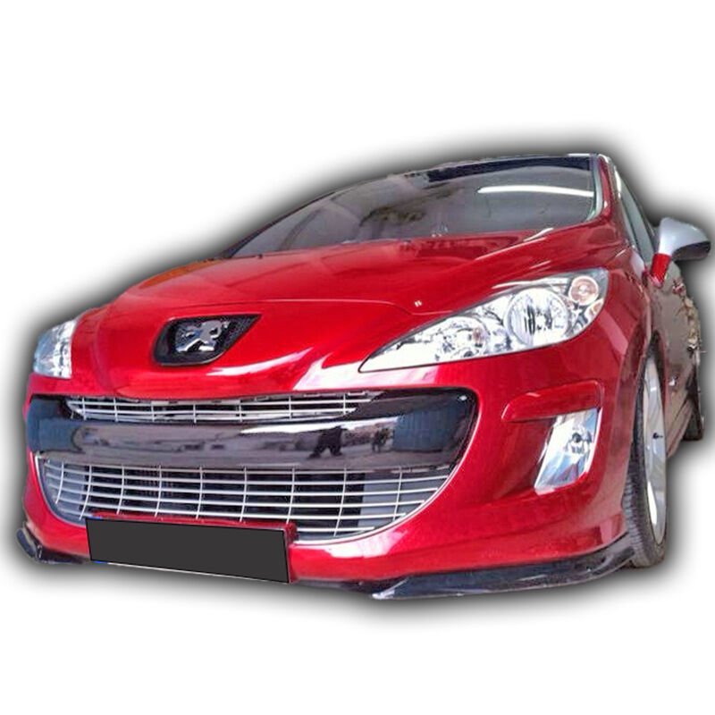 Peugeot 308 Uyumlu Yedek Parça Ön 2 Parça Lip Boyalı