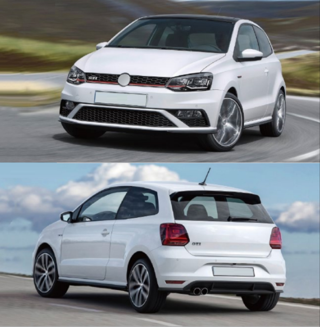 Polo 2010-2017 İçin GTI Body Kit (Makyajsız) (Sis Dahil Değildir)