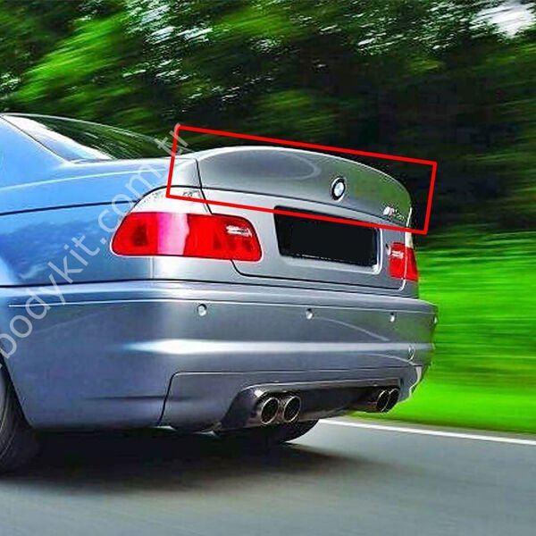 Bmw E46 Uyumlu Yedek Parça Csl Spoiler Coupe