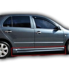 Skoda Fabia 2001-2007 Uyumlu Yedek Parça Marşpiyel Boyalı