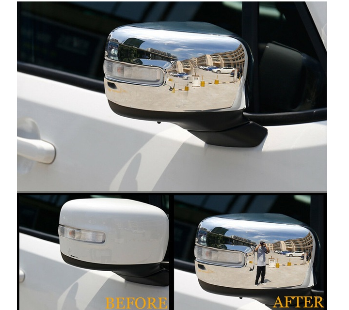 Jeep Renegade 2014+ Uyumlu Yedek Parça Ayna Kapağı/ABS Krom