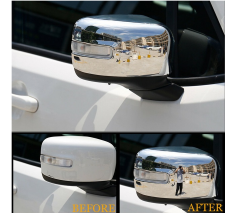 Jeep Renegade 2014+ Uyumlu Yedek Parça Ayna Kapağı/ABS Krom