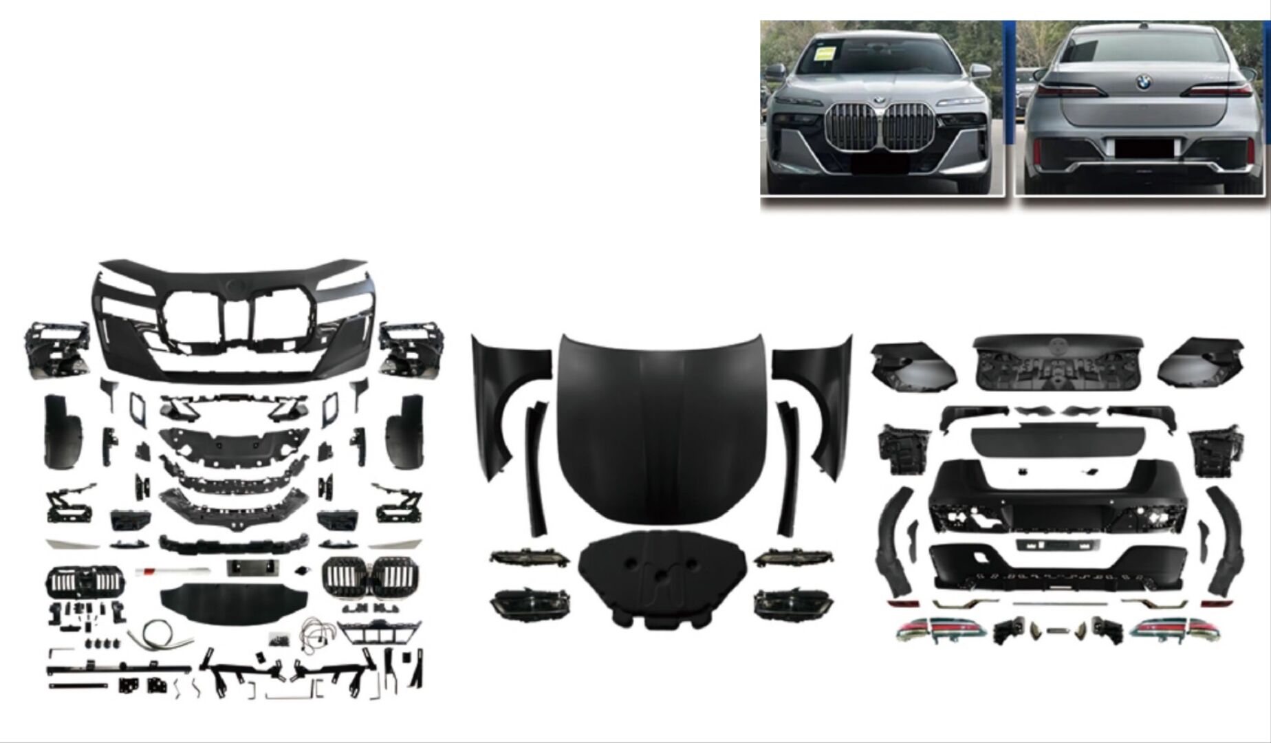 Bmw G11 Uyumlu Yedek Parça Upgrade G70 Facelift Body Kit