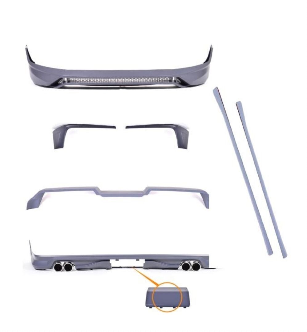 Transporter T6 & Caravelle 2016-2019 İçin Uyumlu ABT Body Kit Full Set