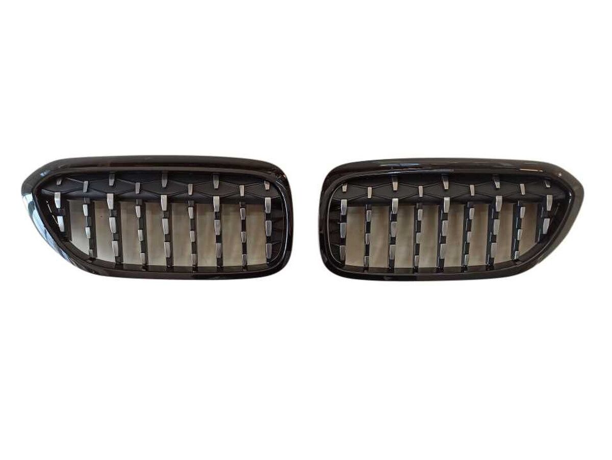 Bmw G30 2017+ Diamond Böbrek Panjur Piano Black