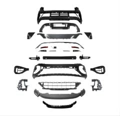 2019-2021 T-Roc İçin 2022+ R Görünüm Body Kit (Egzoz Dahil)
