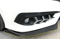 Civic Fc5 2016-2020 İçin Uyumlu Çıkıntılı Ön Flap Piano Black Dizayn B