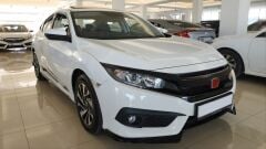 Civic Fc5 2016-2020 İçin Uyumlu Çıkıntılı Ön Flap Piano Black Dizayn B