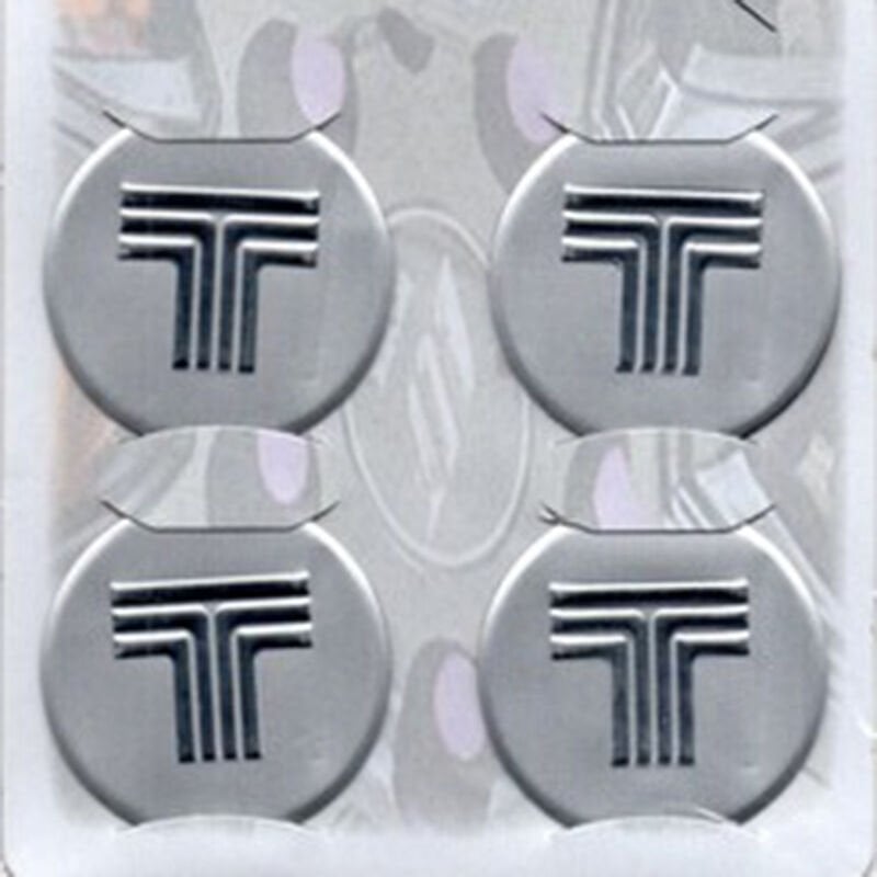 OzTofaş Uyumlu Yedek Parça Gri Alüminyum Yapıştırma Jant Göbeği 4Lü 60mm