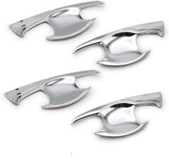 Toyota Hilux Revo 2016-2019 Uyumlu Yedek Parça Kapı Kolu İç Kaplama Krom