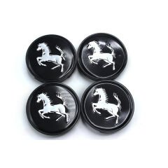 Ferrari Siyah Jant Göbeği