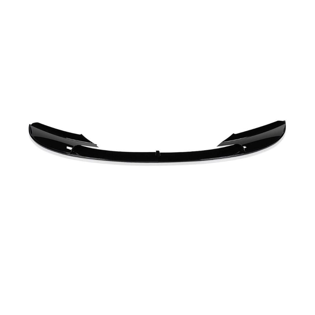 3 Serisi F30 2012-2018 İçin Uyumlu M Sport Ön Lip - Piano Black (3 Parça)