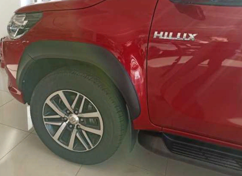 Toyota Hilux Revo Uyumlu Yedek Parça İnce Tip Çamurluk Kabartma Dodik (pp Enjeksiyon)